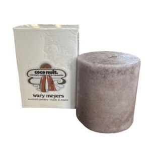 Wary meyers Coconut Scented Candle - Gray